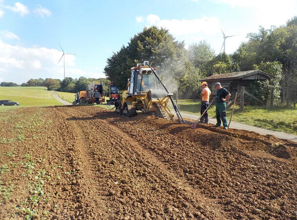 Netzanschluss Verlegung Erdkabel