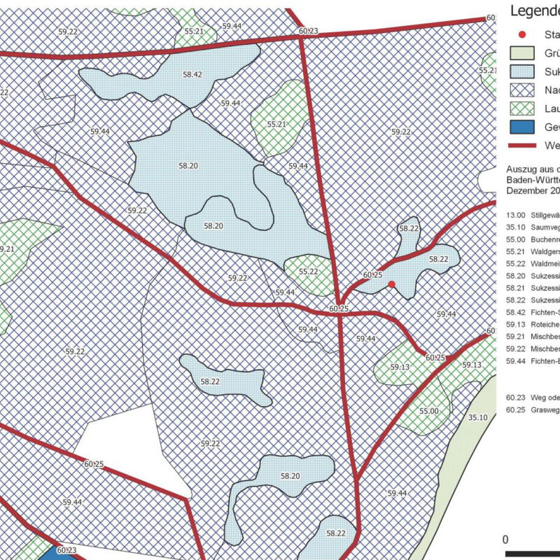 Landschaftspflegerische Begleitpläne Karte